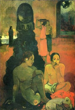 Paul Gauguin Painting - El Gran Buda Postimpresionismo Primitivismo Paul Gauguin
